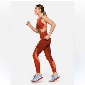 Outdoor Voices Red and Orange Leggings